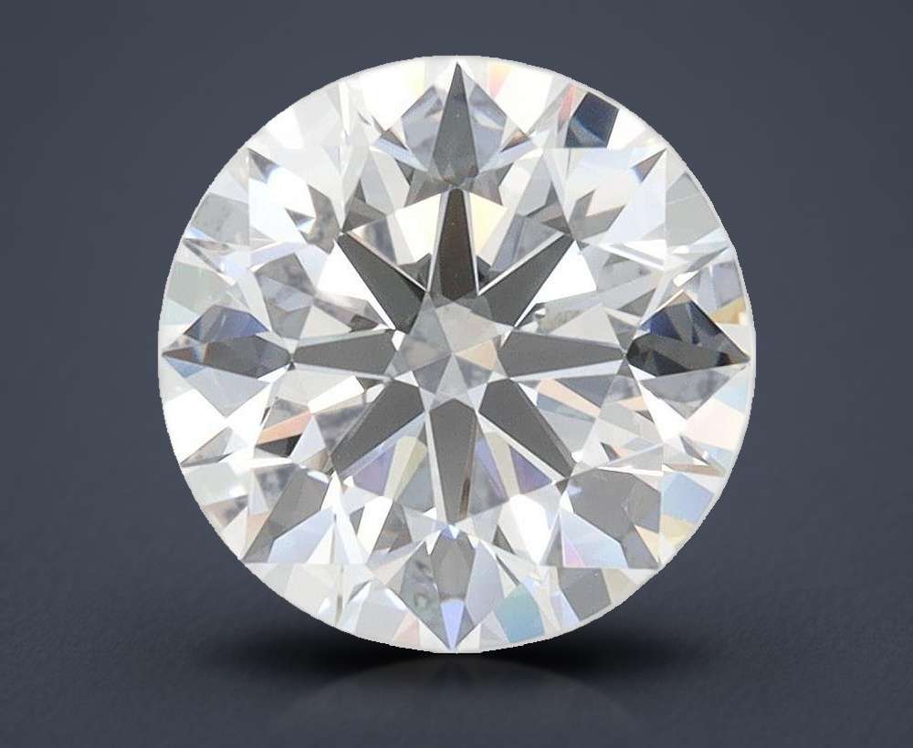 2.63ct D VVS1 Rare Carat Ideal Cut Round Lab Grown Diamond
