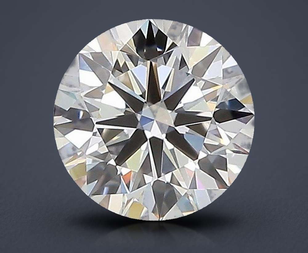 1.25ct D VVS2 Excellent Cut Round Lab Grown Diamond