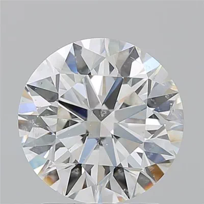 2.25ct I SI2 Rare Carat Ideal Cut Round Diamond