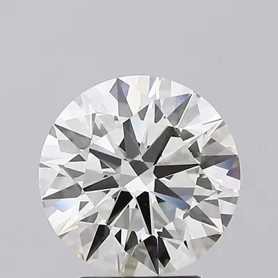 3.01ct J VS1 Rare Carat Ideal Cut Round Lab Grown Diamond