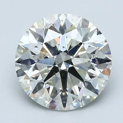 2.18ct J SI2 Excellent Cut Round Diamond