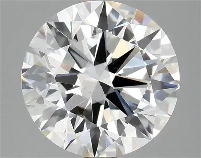 3.01ct H VS2 Excellent Cut Round Lab Grown Diamond