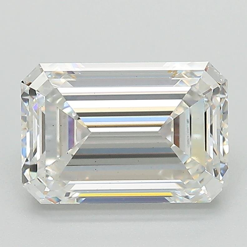 2.53ct E VS1 Rare Carat Ideal Cut Emerald Lab Grown Diamond