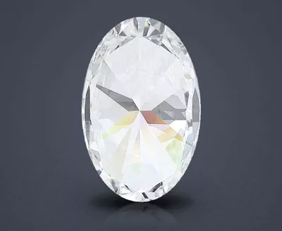 12.00ct F VS1 Very Good Cut Oval Lab Grown Diamond