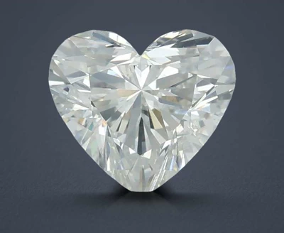 0.70ct I SI1 Rare Carat Ideal Cut Heart Diamond