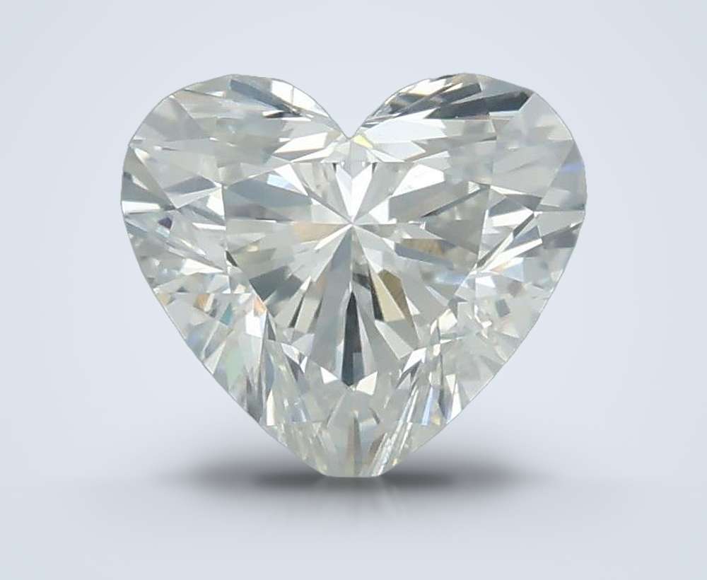 0.70ct I SI1 Rare Carat Ideal Cut Heart Diamond