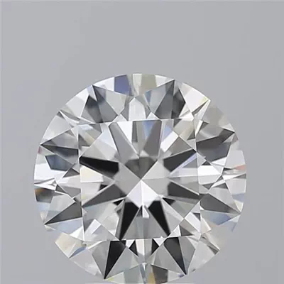 4.05ct H VVS1 Rare Carat Ideal Cut Round Diamond