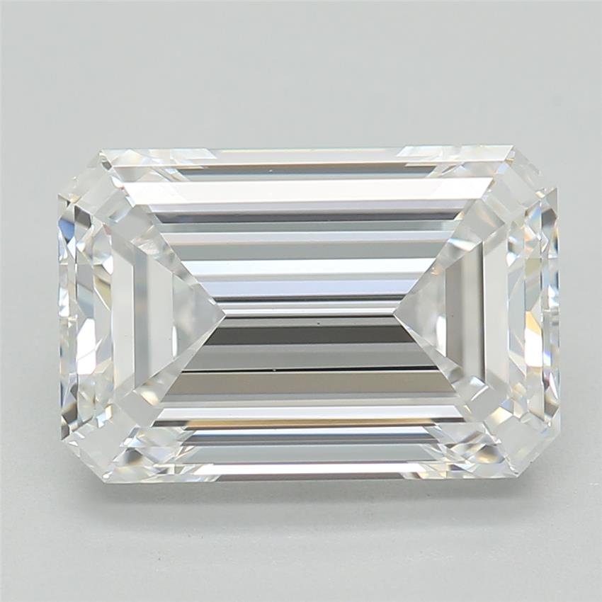 2.09ct D VS2 Rare Carat Ideal Cut Emerald Lab Grown Diamond