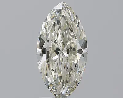 2.52ct K SI2 Rare Carat Ideal Cut Marquise Diamond