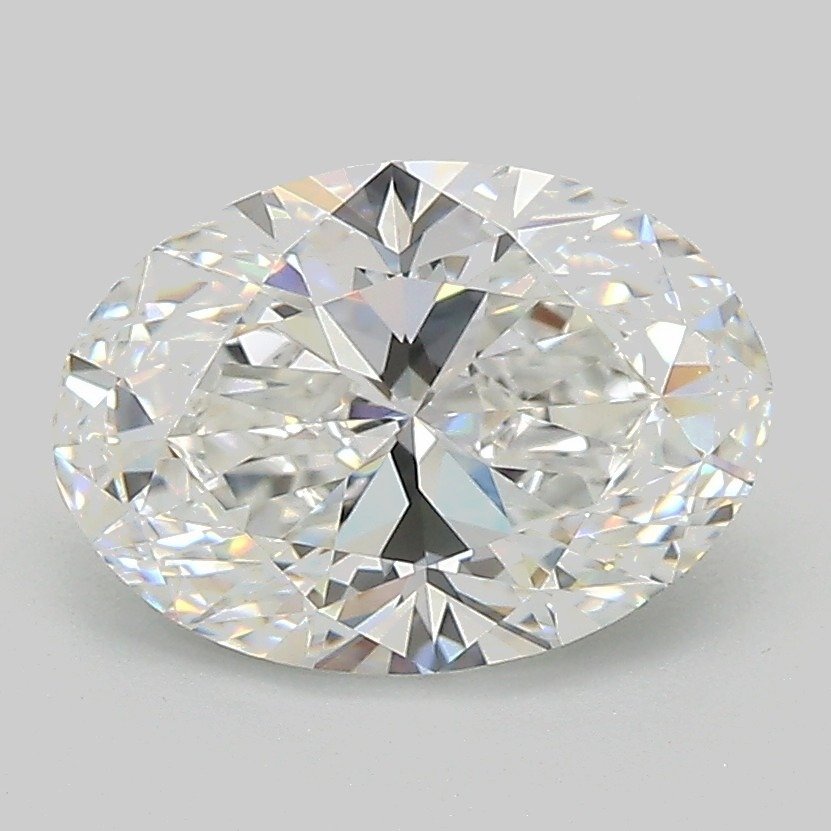 2.02ct E VVS2 Rare Carat Ideal Cut Oval Lab Grown Diamond