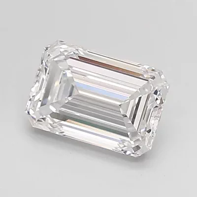 2.01ct E VS1 Excellent Cut Emerald Lab Grown Diamond
