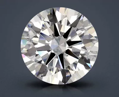 4.04ct I VVS2 Rare Carat Ideal Cut Round Diamond