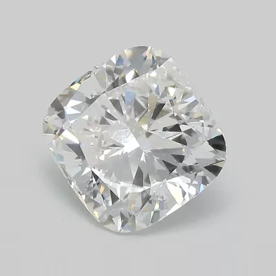 4.78ct E VVS2 Rare Carat Ideal Cut Cushion Lab Grown Diamond