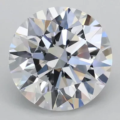 2.05ct D VVS2 Rare Carat Ideal Cut Round Lab Grown Diamond