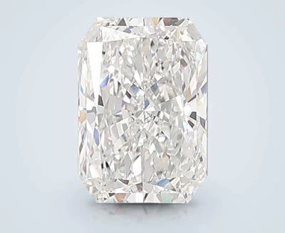 6.06ct E VVS2 Rare Carat Ideal Cut Radiant Lab Grown Diamond