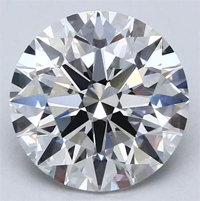 3.03ct F VS1 Rare Carat Ideal Cut Round Lab Grown Diamond