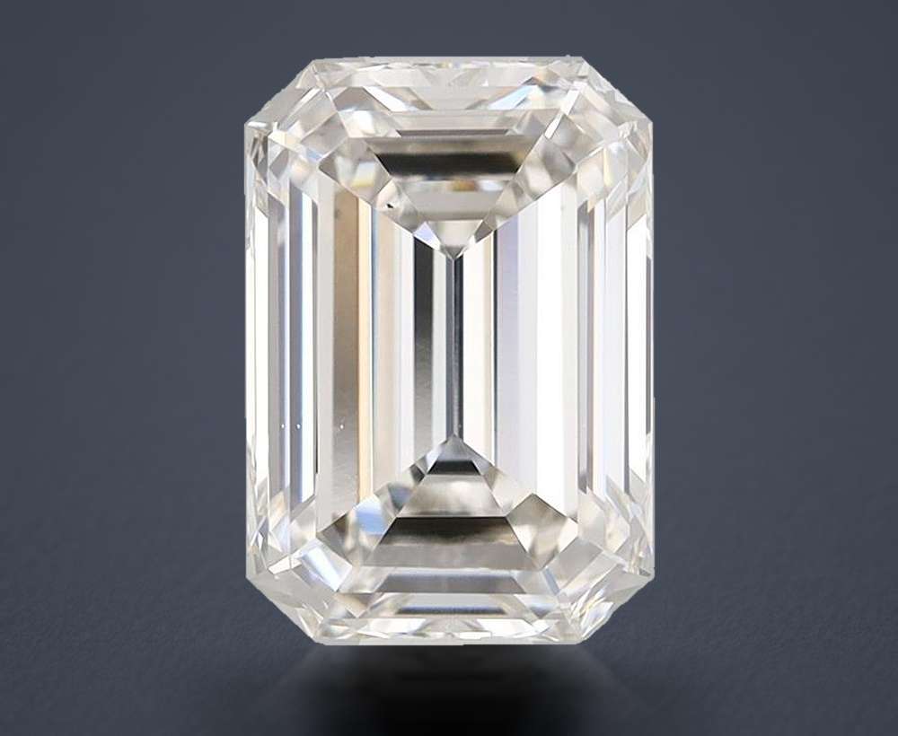 1.18ct I VS1 Rare Carat Ideal Cut Emerald Lab Grown Diamond
