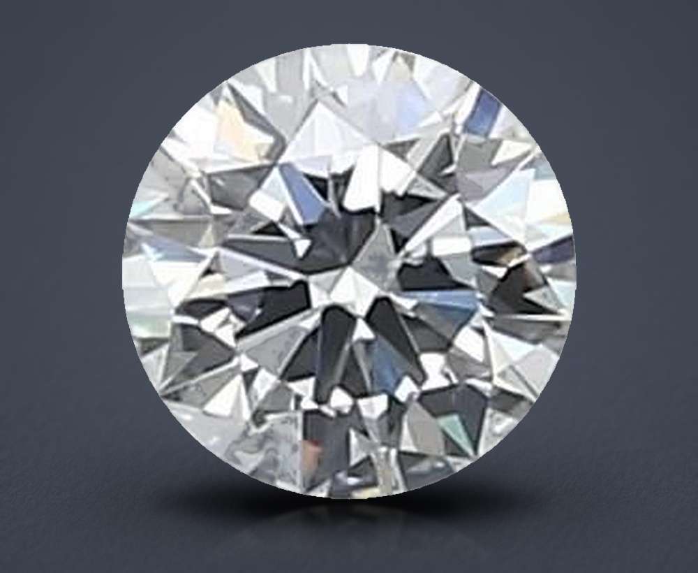 0.44ct D VVS1 Rare Carat Ideal Cut Round Lab Grown Diamond