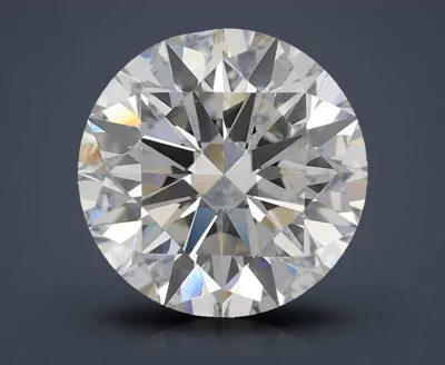 3.35ct H VVS2 Excellent Cut Round Lab Grown Diamond