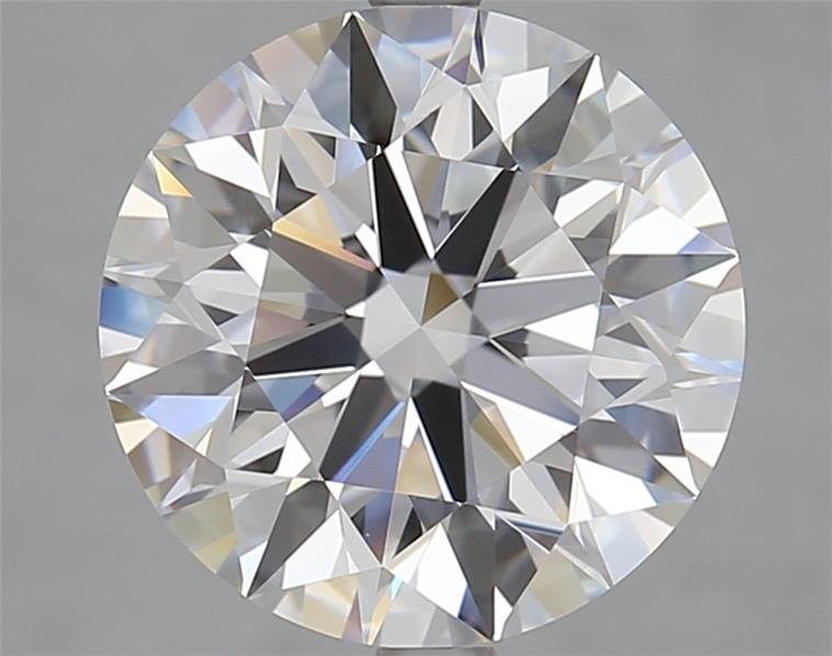 4.63ct D FL Rare Carat Ideal Cut Round Lab Grown Diamond