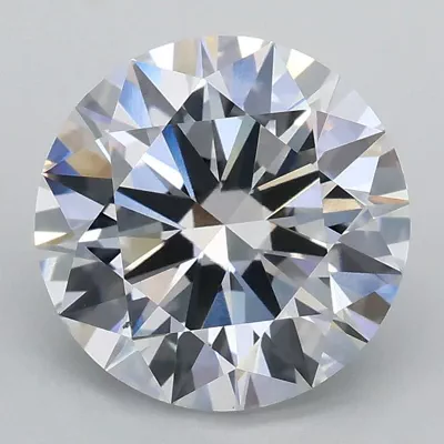 2.64ct E VS1 Rare Carat Ideal Cut Round Lab Grown Diamond
