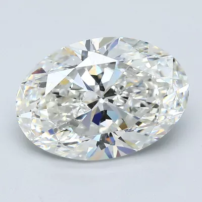 4.01ct H SI1 Very Good Cut Oval Diamond