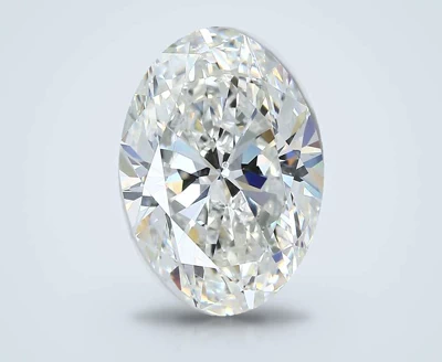 4.01ct H SI1 Rare Carat Ideal Cut Oval Diamond