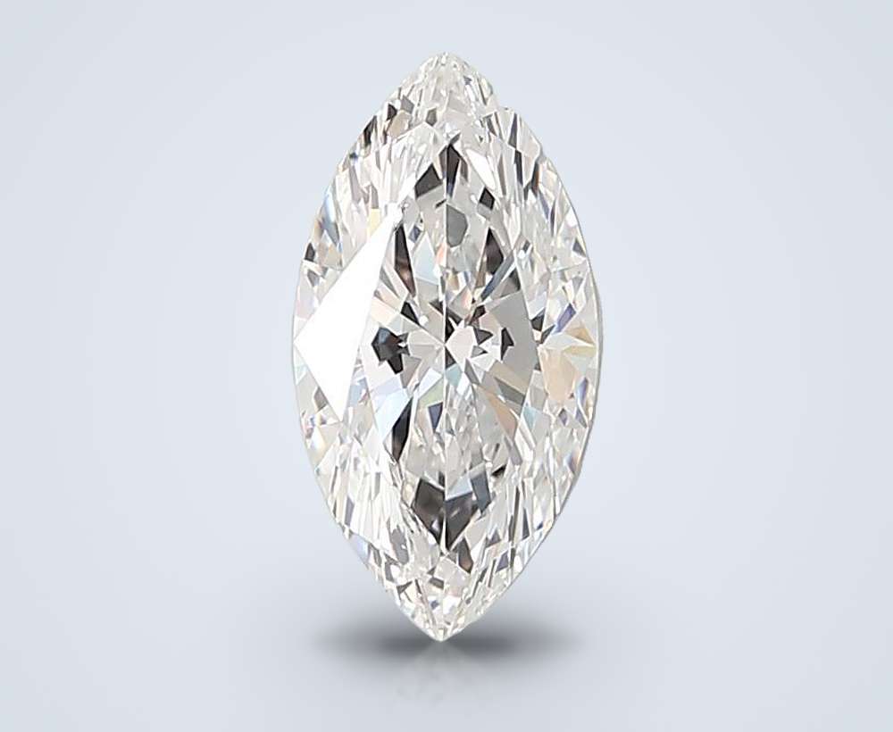 5.07ct E VVS2 Rare Carat Ideal Cut Marquise Lab Grown Diamond