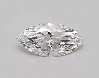 0.61ct D VVS2 Rare Carat Ideal Cut Marquise Lab Grown Diamond