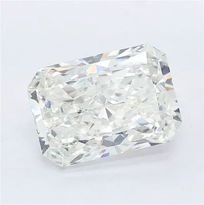 3.59ct G VVS2 Rare Carat Ideal Cut Radiant Lab Grown Diamond