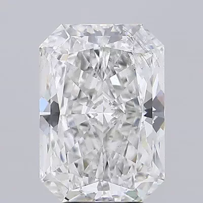 4.97ct G SI1 Rare Carat Ideal Cut Radiant Lab Grown Diamond