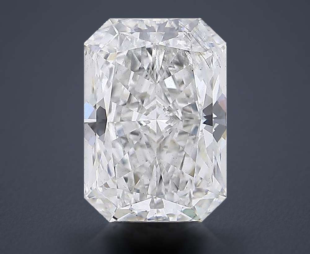 4.97ct G SI1 Rare Carat Ideal Cut Radiant Lab Grown Diamond