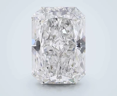 4.97ct G SI1 Rare Carat Ideal Cut Radiant Lab Grown Diamond