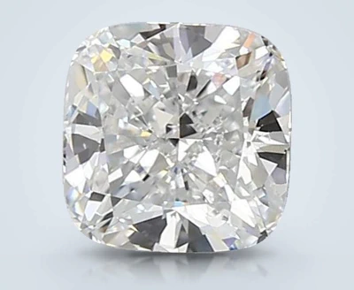 2.04ct D VVS1 Rare Carat Ideal Cut Cushion Lab Grown Diamond