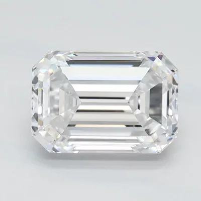 1.14ct D VVS2 Excellent Cut Emerald Lab Grown Diamond