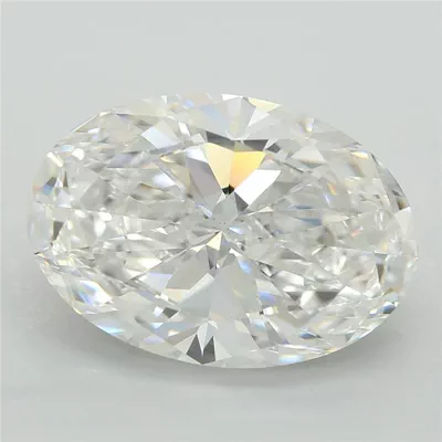 4.02ct D VS1 Very Good Cut Oval Lab Grown Diamond