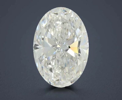 4.02ct D VS1 Very Good Cut Oval Lab Grown Diamond