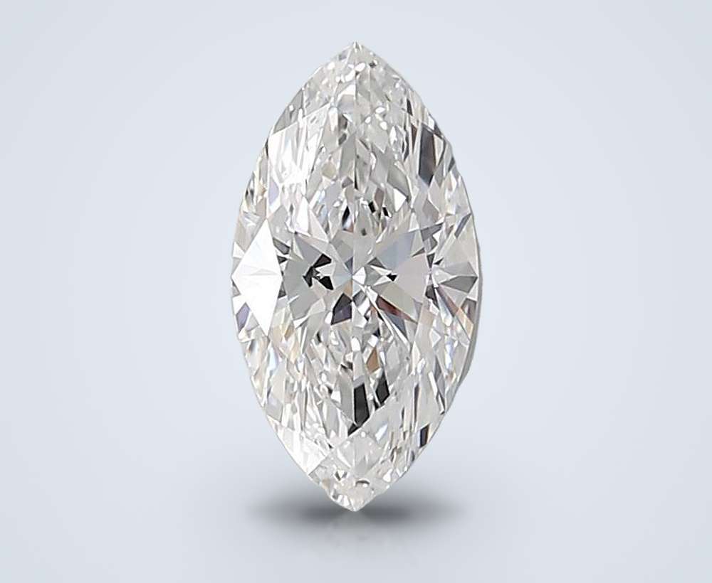 1.70ct D VVS2 Rare Carat Ideal Cut Marquise Lab Grown Diamond