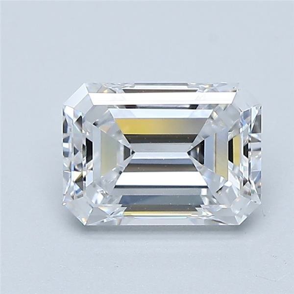 1.20ct D VS2 Very Good Cut Emerald Diamond