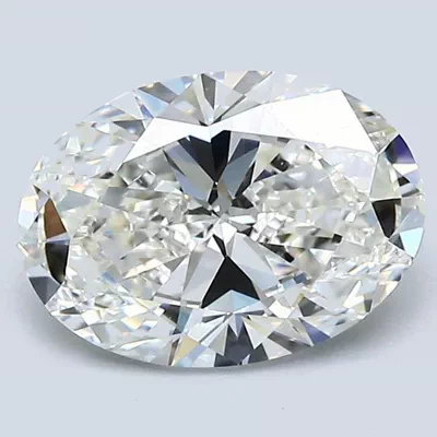 1.70ct H VVS1 Rare Carat Ideal Cut Oval Diamond