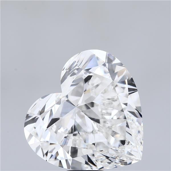 21.72ct F VS1 Very Good Cut Heart Lab Grown Diamond