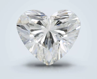 5.03ct G VS1 Rare Carat Ideal Cut Heart Lab Grown Diamond