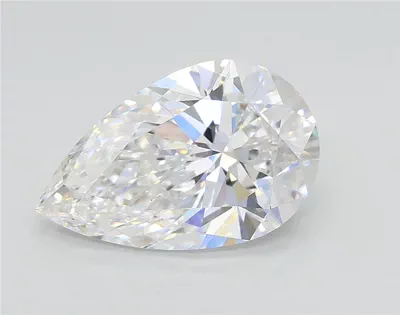 2.06ct D VS1 Rare Carat Ideal Cut Pear Lab Grown Diamond