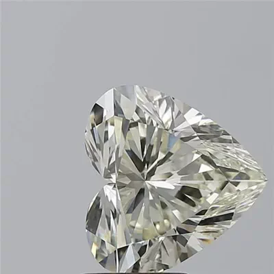 3.03ct J VS2 Rare Carat Ideal Cut Heart Diamond