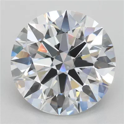 5.29ct E VVS1 Rare Carat Ideal Cut Round Lab Grown Diamond