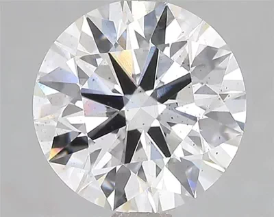 3.03ct F SI1 Rare Carat Ideal Cut Round Lab Grown Diamond