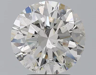 3.60ct H SI2 Rare Carat Ideal Cut Round Diamond