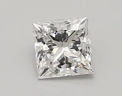 0.88ct E VVS2 Rare Carat Ideal Cut Princess Lab Grown Diamond