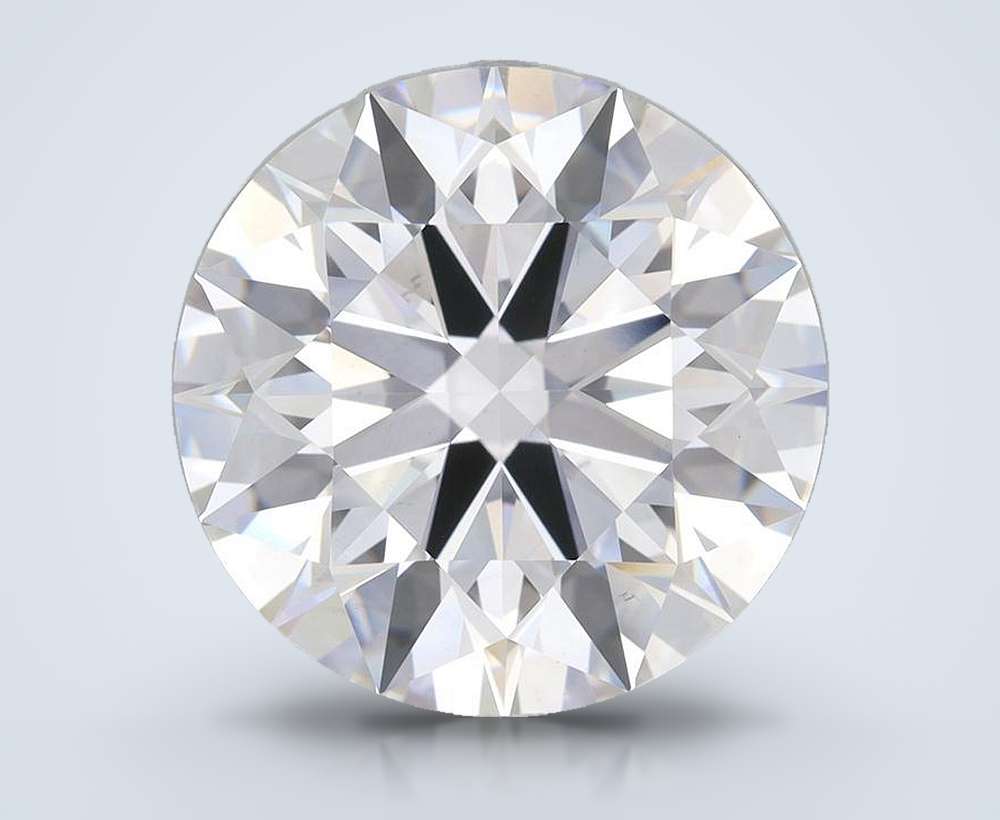 12.64ct E VS2 Rare Carat Ideal Cut Round Lab Grown Diamond