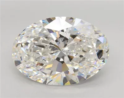21.02ct F VS1 Rare Carat Ideal Cut Oval Lab Grown Diamond